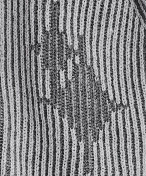 tk.TAKEO KIKUCHI / ティーケー タケオキクチ ニット・セーター | プレーティングブライトモチーフジップパーカー | 詳細9