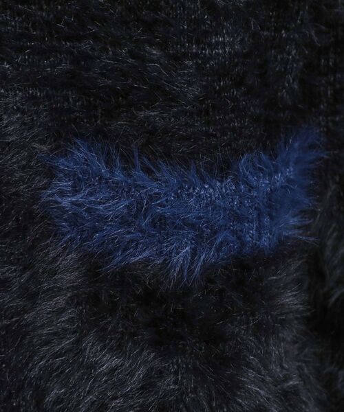 tk.TAKEO KIKUCHI / ティーケー タケオキクチ カーディガン・ボレロ | 【WEB限定】バイカラーフェザーニットカーディガン | 詳細17