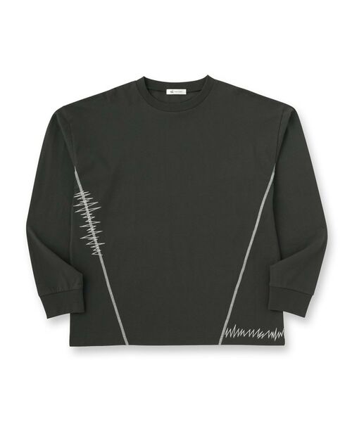 tk.TAKEO KIKUCHI / ティーケー タケオキクチ カットソー | デザインステッチTシャツ | 詳細1
