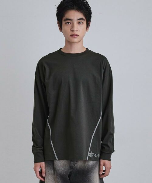 tk.TAKEO KIKUCHI / ティーケー タケオキクチ カットソー | デザインステッチTシャツ | 詳細10