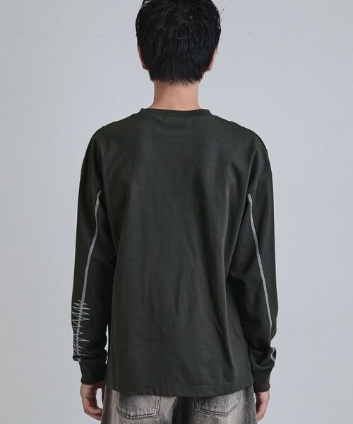 tk.TAKEO KIKUCHI / ティーケー タケオキクチ カットソー | デザインステッチTシャツ | 詳細12