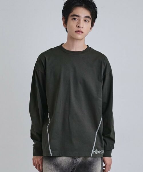 tk.TAKEO KIKUCHI / ティーケー タケオキクチ カットソー | デザインステッチTシャツ | 詳細6