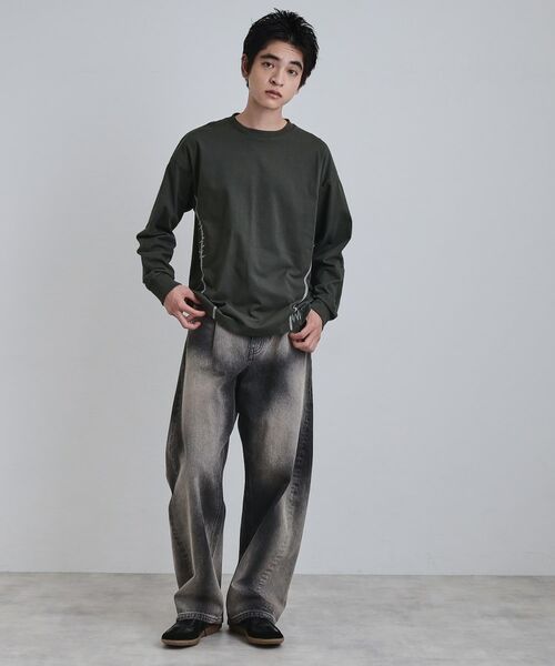 tk.TAKEO KIKUCHI / ティーケー タケオキクチ カットソー | デザインステッチTシャツ | 詳細7