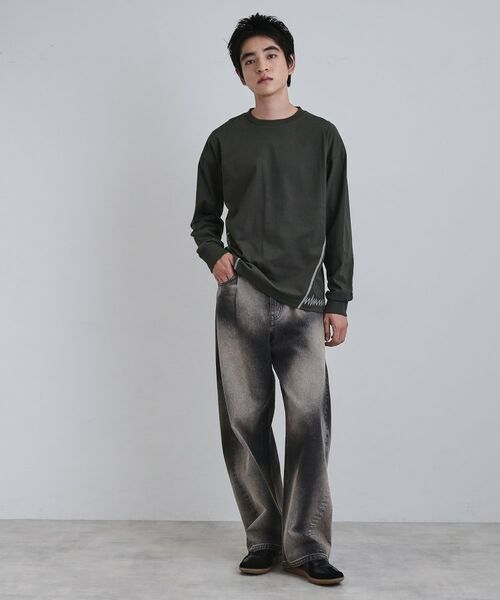 tk.TAKEO KIKUCHI / ティーケー タケオキクチ カットソー | デザインステッチTシャツ | 詳細8