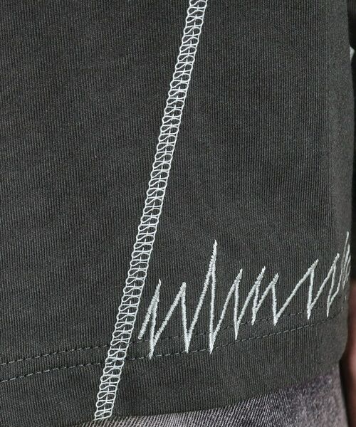 tk.TAKEO KIKUCHI / ティーケー タケオキクチ カットソー | デザインステッチTシャツ | 詳細9