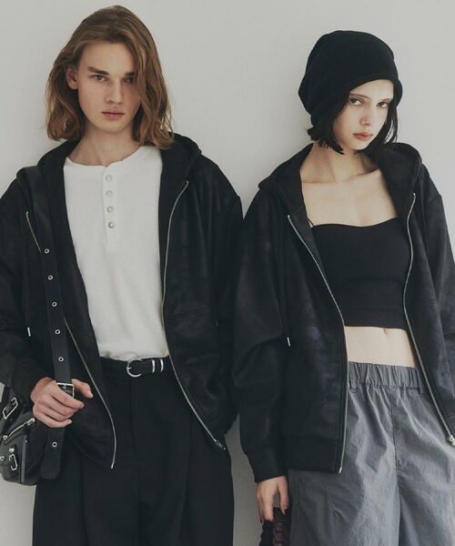 tk.TAKEO KIKUCHI / ティーケー タケオキクチ パーカー | ヴィンテージライクプリント ジップパーカー | 詳細27