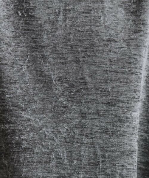 tk.TAKEO KIKUCHI / ティーケー タケオキクチ カットソー | クラッシュベロアカットソー | 詳細8