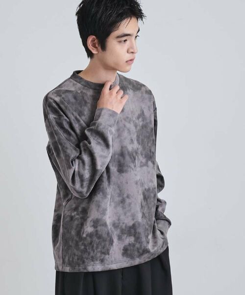 tk.TAKEO KIKUCHI / ティーケー タケオキクチ カットソー | ヴィンテージライクプリント クルーネックカットソー | 詳細10