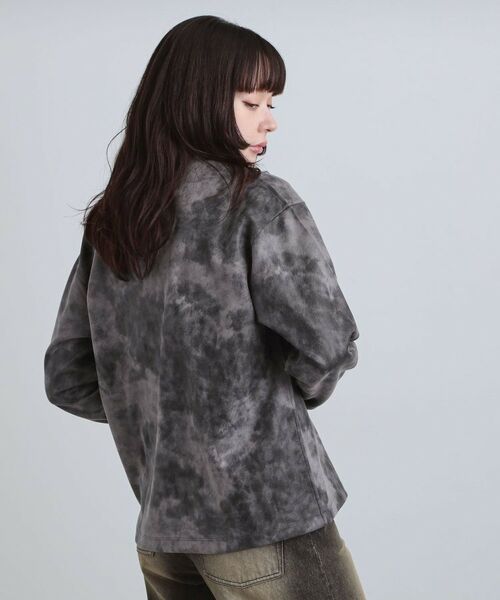 tk.TAKEO KIKUCHI / ティーケー タケオキクチ カットソー | ヴィンテージライクプリント クルーネックカットソー | 詳細14