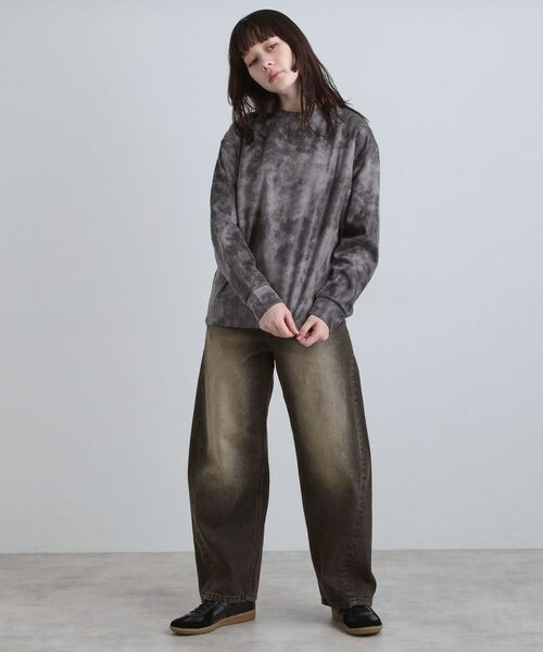 tk.TAKEO KIKUCHI / ティーケー タケオキクチ カットソー | ヴィンテージライクプリント クルーネックカットソー | 詳細15