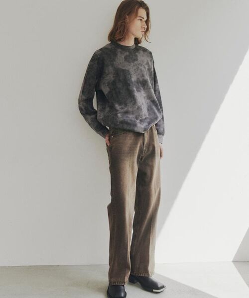 tk.TAKEO KIKUCHI / ティーケー タケオキクチ カットソー | ヴィンテージライクプリント クルーネックカットソー | 詳細17