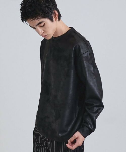 tk.TAKEO KIKUCHI / ティーケー タケオキクチ カットソー | ヴィンテージライクプリント クルーネックカットソー | 詳細22