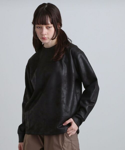 tk.TAKEO KIKUCHI / ティーケー タケオキクチ カットソー | ヴィンテージライクプリント クルーネックカットソー | 詳細25