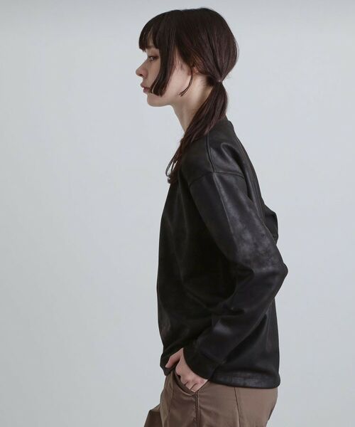 tk.TAKEO KIKUCHI / ティーケー タケオキクチ カットソー | ヴィンテージライクプリント クルーネックカットソー | 詳細26