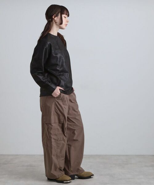 tk.TAKEO KIKUCHI / ティーケー タケオキクチ カットソー | ヴィンテージライクプリント クルーネックカットソー | 詳細27