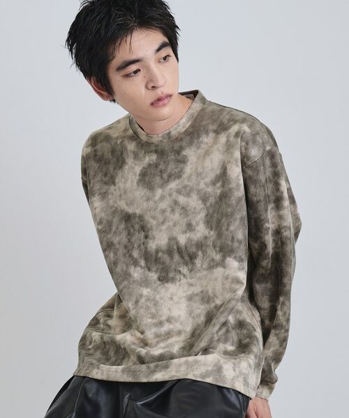 tk.TAKEO KIKUCHI / ティーケー タケオキクチ カットソー | ヴィンテージライクプリント クルーネックカットソー | 詳細3