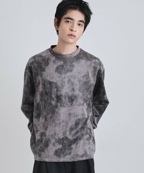 tk.TAKEO KIKUCHI / ティーケー タケオキクチ カットソー | ヴィンテージライクプリント クルーネックカットソー | 詳細9