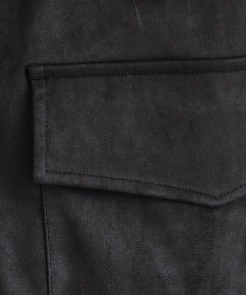tk.TAKEO KIKUCHI / ティーケー タケオキクチ レザーブルゾン・ジャケット | フェイクスエードシャツアウター | 詳細19