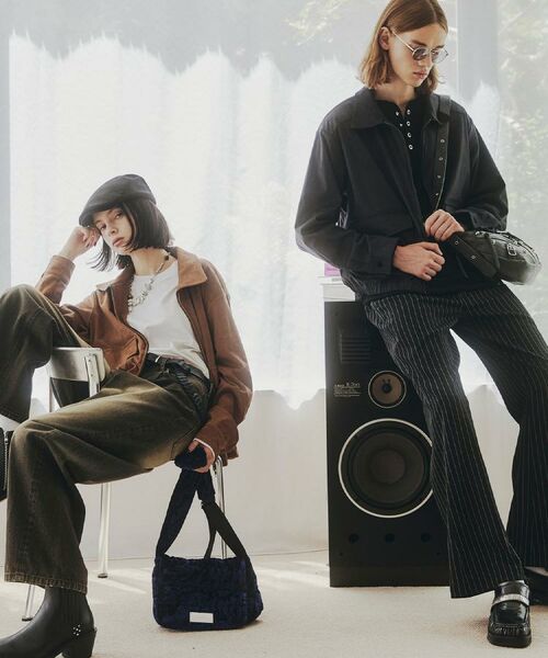 tk.TAKEO KIKUCHI / ティーケー タケオキクチ レザーブルゾン・ジャケット | フェイクスエードシャツアウター | 詳細2