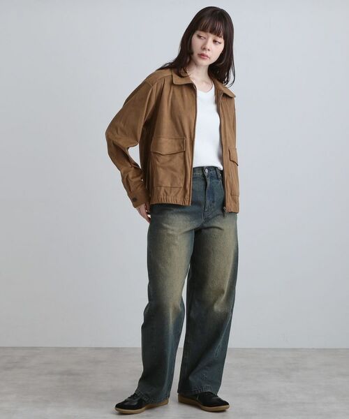 tk.TAKEO KIKUCHI / ティーケー タケオキクチ レザーブルゾン・ジャケット | フェイクスエードシャツアウター | 詳細27