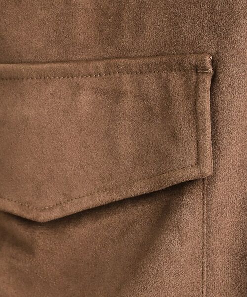 tk.TAKEO KIKUCHI / ティーケー タケオキクチ レザーブルゾン・ジャケット | フェイクスエードシャツアウター | 詳細28