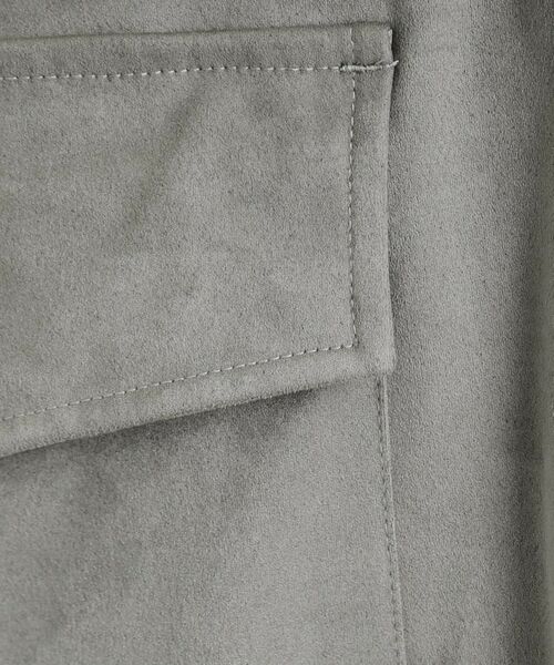 tk.TAKEO KIKUCHI / ティーケー タケオキクチ レザーブルゾン・ジャケット | フェイクスエードシャツアウター | 詳細9