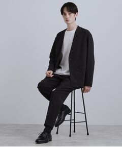 tk.TAKEO KIKUCHI / ティーケー タケオキクチ テーラードジャケット | 【2点セットジャケット＋パンツ】エアリードライノーカラージャケット＆スラックス