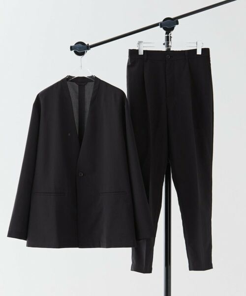 tk.TAKEO KIKUCHI / ティーケー タケオキクチ テーラードジャケット | 【2点セットジャケット＋パンツ】エアリードライノーカラージャケット＆スラックス | 詳細13