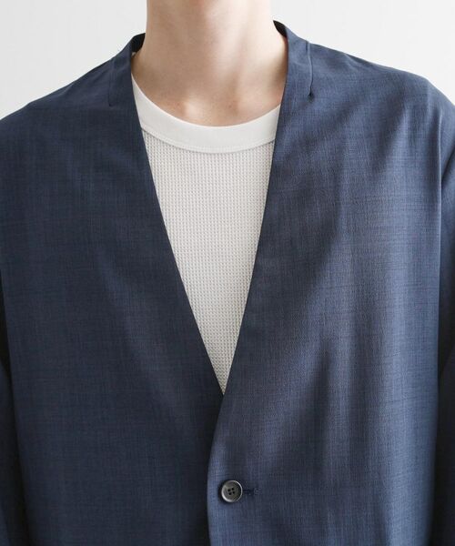 tk.TAKEO KIKUCHI / ティーケー タケオキクチ テーラードジャケット | 【2点セットジャケット＋パンツ】エアリードライノーカラージャケット＆スラックス | 詳細27