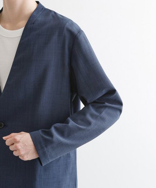 tk.TAKEO KIKUCHI / ティーケー タケオキクチ テーラードジャケット | 【2点セットジャケット＋パンツ】エアリードライノーカラージャケット＆スラックス | 詳細28