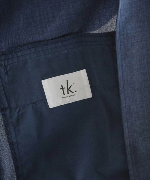 tk.TAKEO KIKUCHI / ティーケー タケオキクチ テーラードジャケット | 【2点セットジャケット＋パンツ】エアリードライノーカラージャケット＆スラックス | 詳細30
