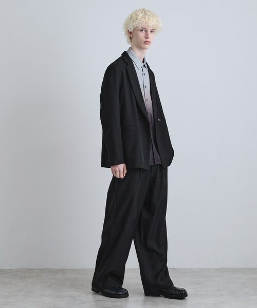 tk.TAKEO KIKUCHI / ティーケー タケオキクチ テーラードジャケット | 【上下セット】オーバーシルエットセットアップ | 詳細10