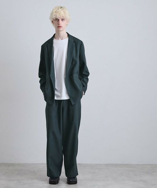 tk.TAKEO KIKUCHI / ティーケー タケオキクチ テーラードジャケット | 【上下セット】オーバーシルエットセットアップ | 詳細22