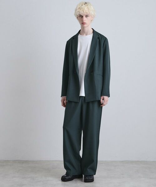 tk.TAKEO KIKUCHI / ティーケー タケオキクチ テーラードジャケット | 【上下セット】オーバーシルエットセットアップ | 詳細24