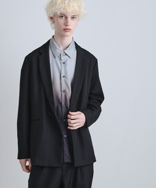tk.TAKEO KIKUCHI / ティーケー タケオキクチ テーラードジャケット | 【上下セット】オーバーシルエットセットアップ | 詳細4