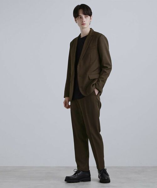 tk.TAKEO KIKUCHI / ティーケー タケオキクチ テーラードジャケット | 【洗える】ピンヘッドストレッチセットアップ | 詳細13