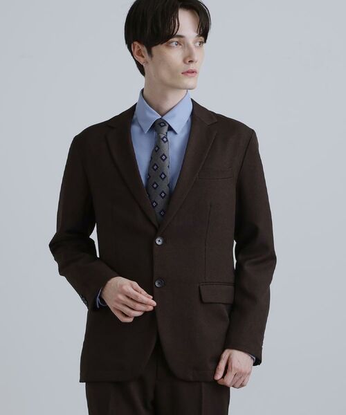 tk.TAKEO KIKUCHI / ティーケー タケオキクチ テーラードジャケット | 【洗える】ピンヘッドストレッチセットアップ | 詳細15