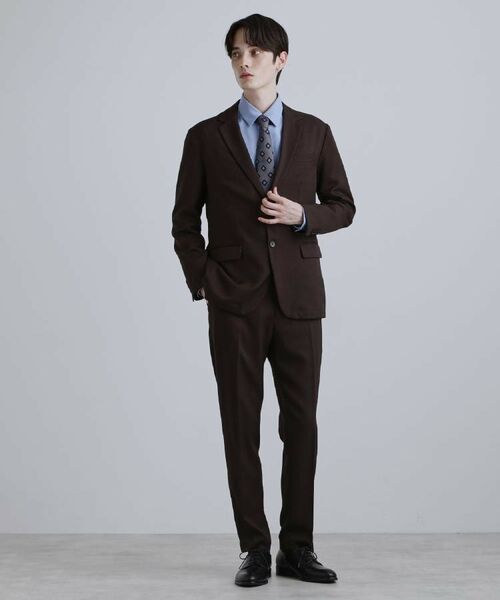 tk.TAKEO KIKUCHI / ティーケー タケオキクチ テーラードジャケット | 【洗える】ピンヘッドストレッチセットアップ | 詳細16