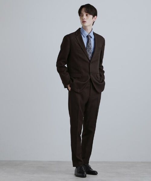 tk.TAKEO KIKUCHI / ティーケー タケオキクチ テーラードジャケット | 【洗える】ピンヘッドストレッチセットアップ | 詳細17