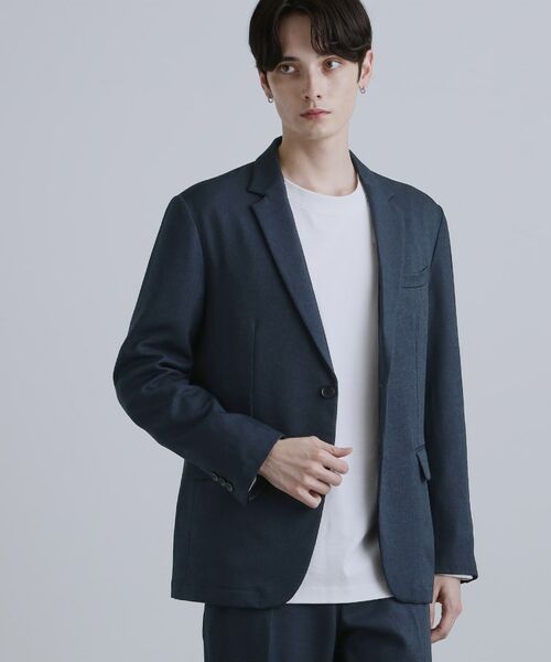 tk.TAKEO KIKUCHI / ティーケー タケオキクチ テーラードジャケット | 【洗える】ピンヘッドストレッチセットアップ | 詳細21