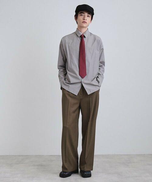 tk.TAKEO KIKUCHI / ティーケー タケオキクチ パンツ | ワイドストレートパンツ | 詳細12