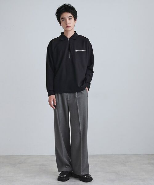 tk.TAKEO KIKUCHI / ティーケー タケオキクチ パンツ | ワイドストレートパンツ | 詳細3