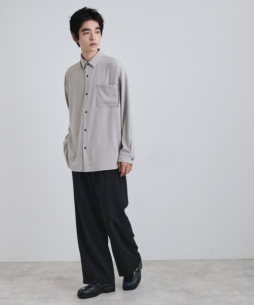 tk.TAKEO KIKUCHI / ティーケー タケオキクチ パンツ | ワイドストレートパンツ | 詳細8