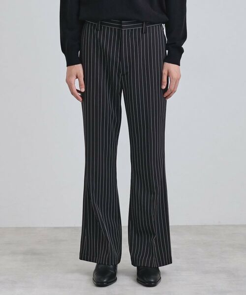 tk.TAKEO KIKUCHI / ティーケー タケオキクチ パンツ | ピンストライプフレアスラックス | 詳細15
