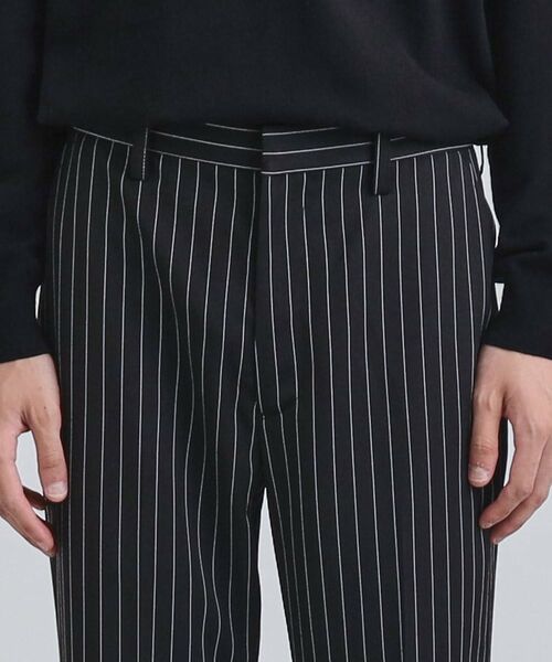 tk.TAKEO KIKUCHI / ティーケー タケオキクチ パンツ | ピンストライプフレアスラックス | 詳細18