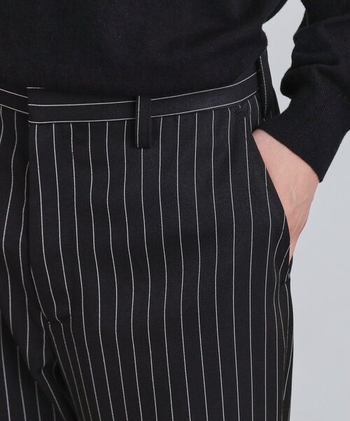 tk.TAKEO KIKUCHI / ティーケー タケオキクチ パンツ | ピンストライプフレアスラックス | 詳細20