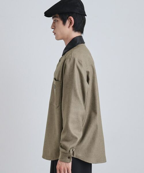 tk.TAKEO KIKUCHI / ティーケー タケオキクチ シャツ・ブラウス | ヘリンボーンワーカーシャツ | 詳細17