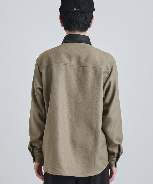 tk.TAKEO KIKUCHI / ティーケー タケオキクチ シャツ・ブラウス | ヘリンボーンワーカーシャツ | 詳細18