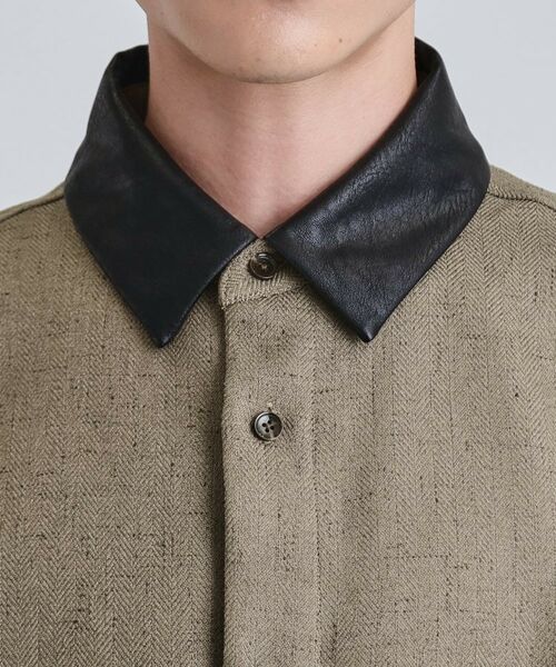 tk.TAKEO KIKUCHI / ティーケー タケオキクチ シャツ・ブラウス | ヘリンボーンワーカーシャツ | 詳細19