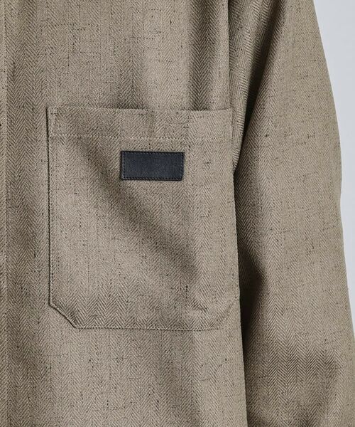 tk.TAKEO KIKUCHI / ティーケー タケオキクチ シャツ・ブラウス | ヘリンボーンワーカーシャツ | 詳細21